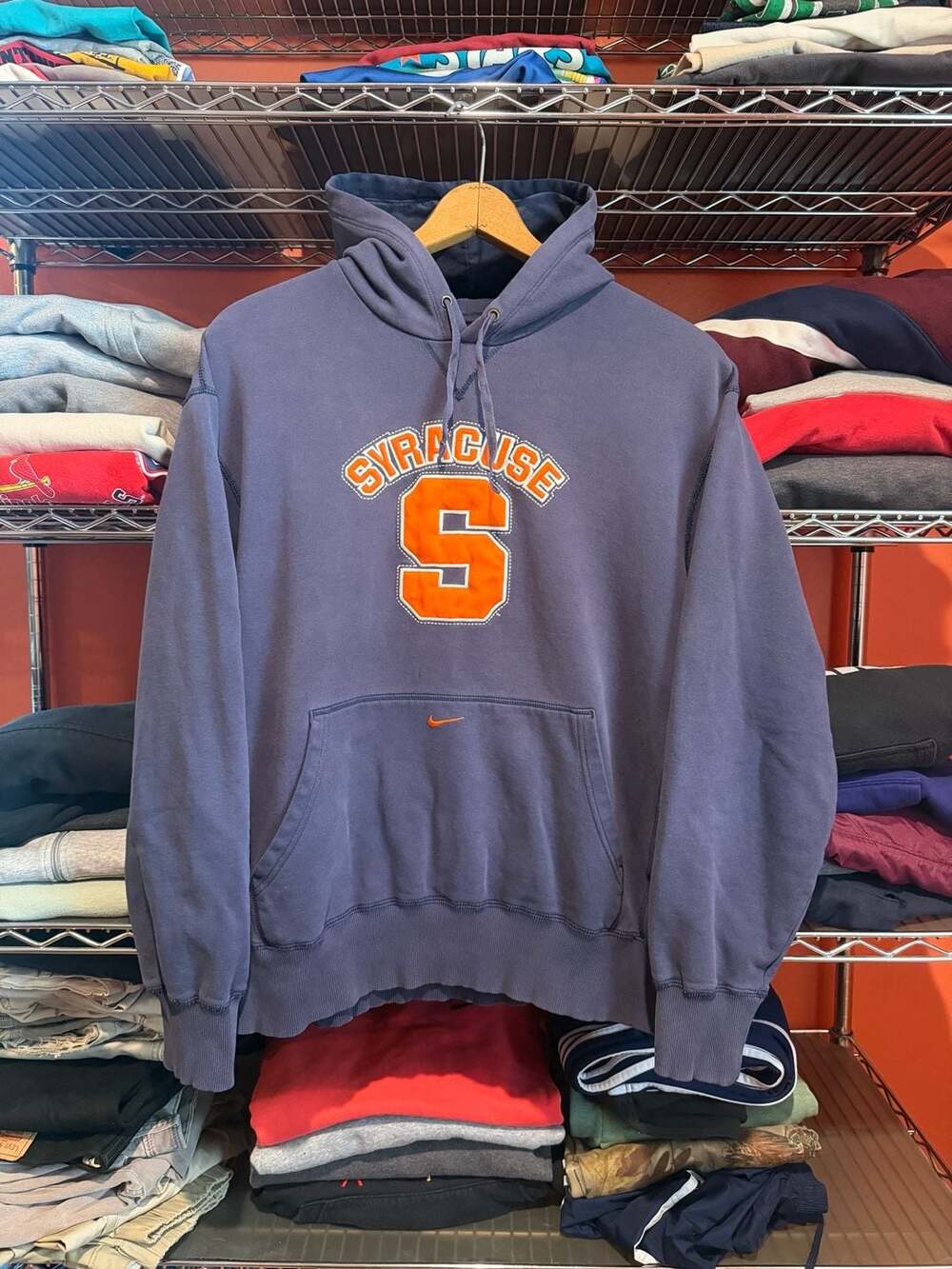 Nike Syracuse University Hoodie Blue